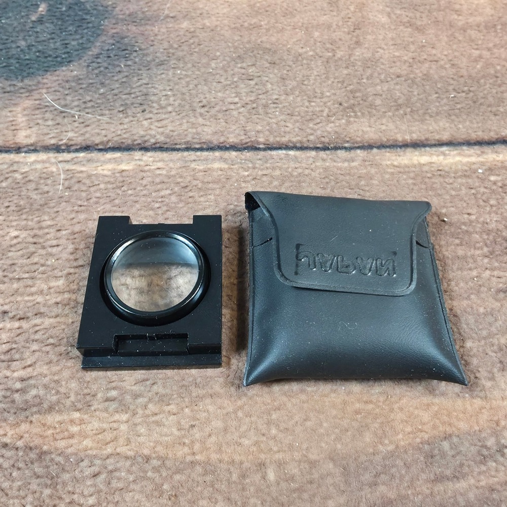 Colt Folding Linen Tester Loupe Magnifier OS Black Excellent Metal Scale Japan